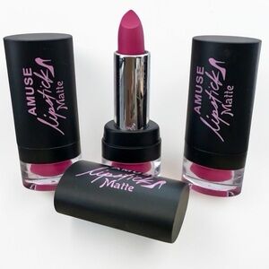 🆕3pcs Amuse Matte Lipstick